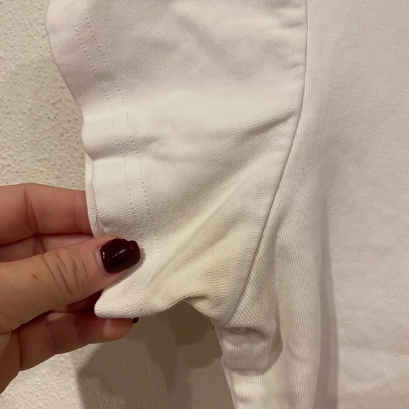 With Jean Floral Graphic Crop Top Size Small VGUC - Picture 5 of 6